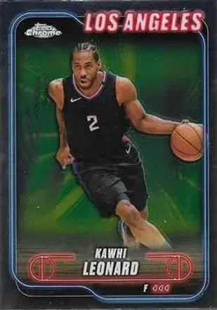 2024-25 Topps Chrome #120 - Kawhi Leonard - Los Angeles Clippers