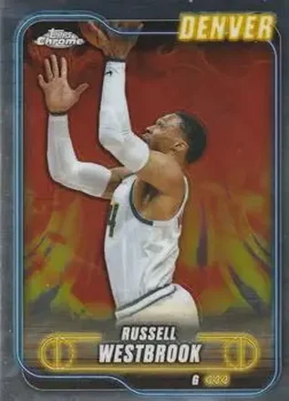 2024-25 Topps Chrome #125 - Russell Westbrook - Denver Nuggets