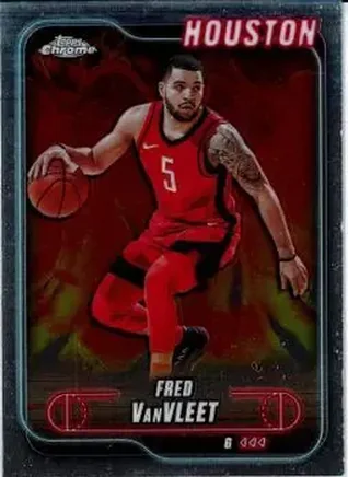2024-25 Topps Chrome #137 - Fred VanVleet - Houston Rockets