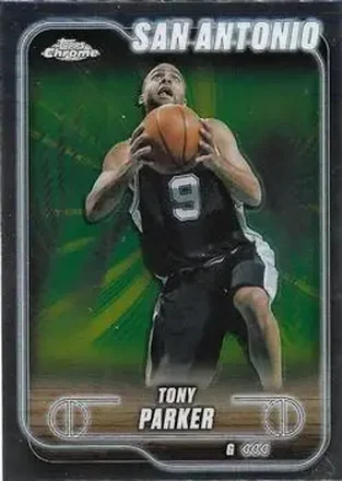 2024-25 Topps Chrome #138 - Tony Parker - San Antonio Spurs