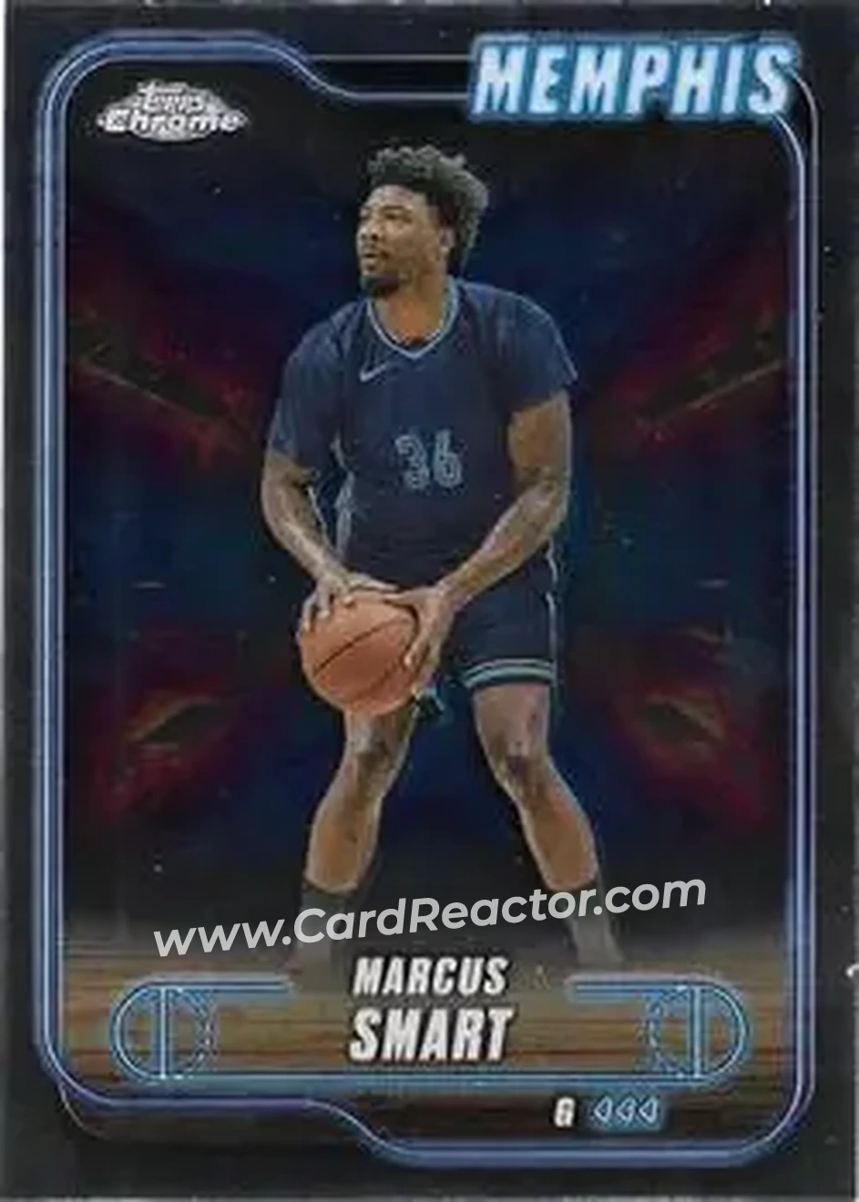 2024-25 Topps Chrome #147 - Marcus Smart - Memphis Grizzlies - Front