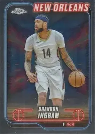 2024-25 Topps Chrome #154 - Brandon Ingram - New Orleans Pelicans