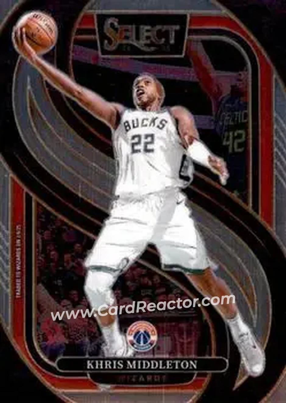 2024-25 Panini Select #161 - Khris Middleton - Washington Wizards - Front