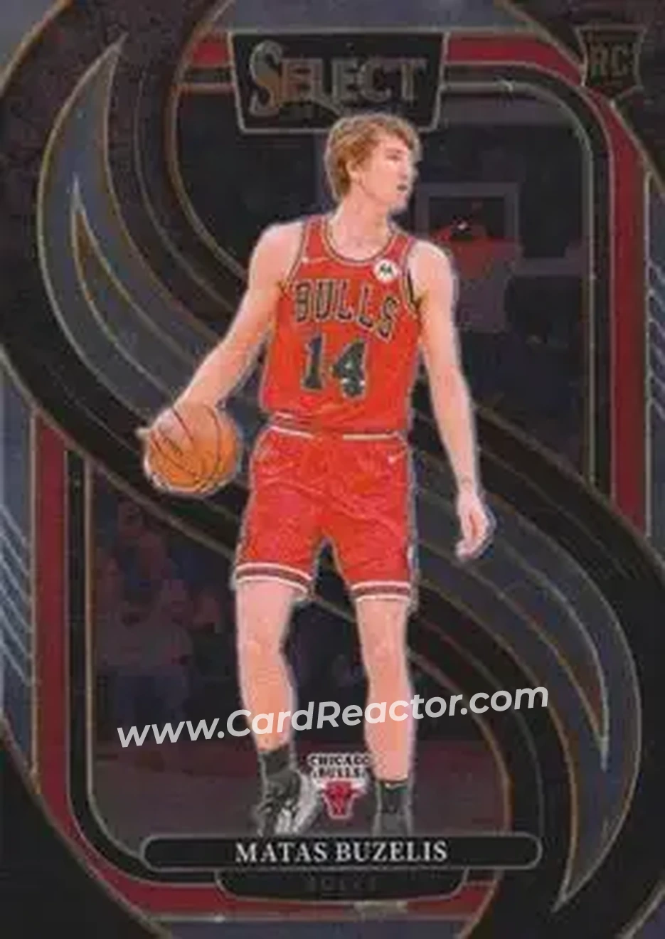 2024-25 Panini Select #166 - Matas Buzelis - Chicago Bulls - Front
