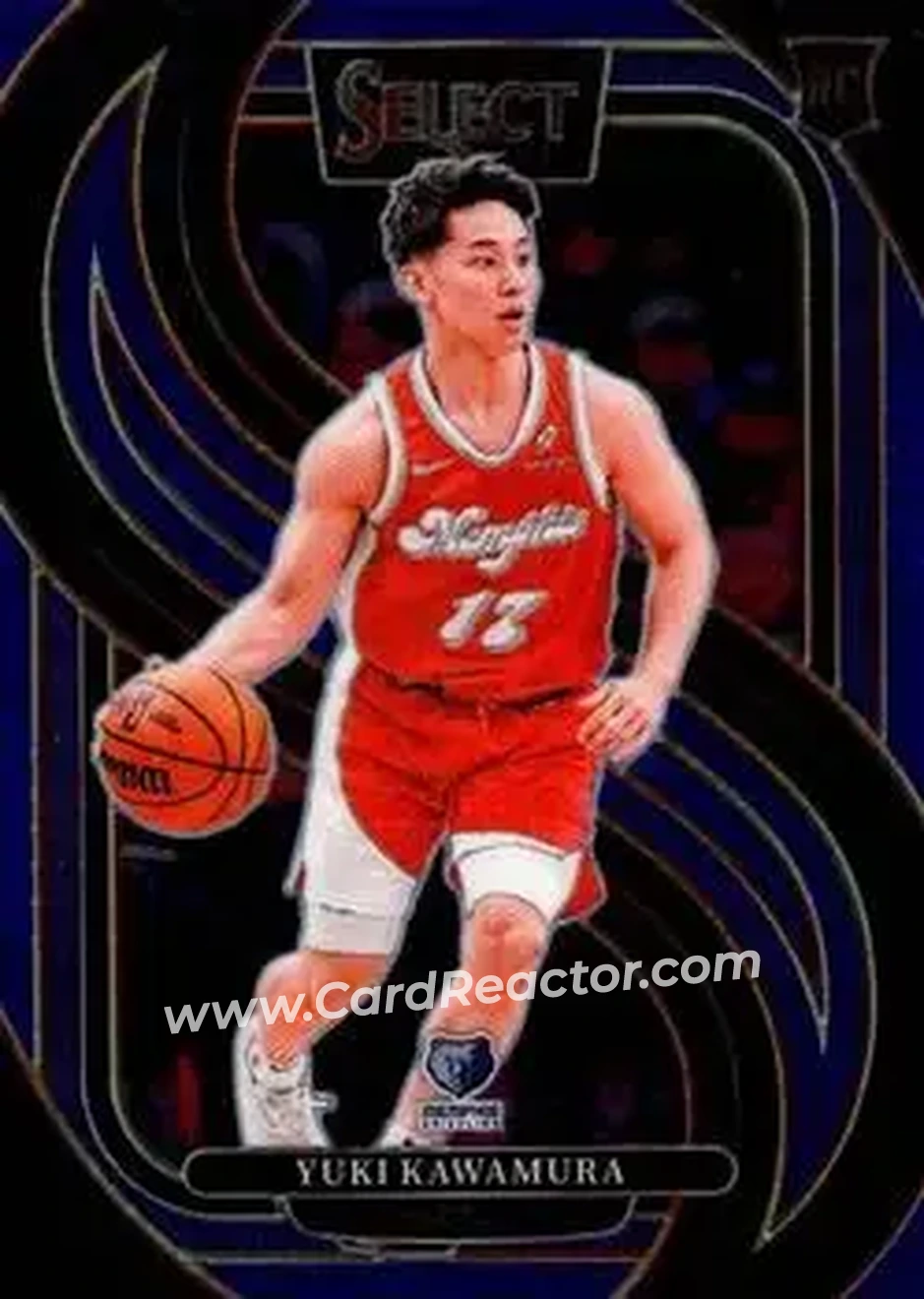 2024-25 Panini Select #168 - Yuki Kawamura - Memphis Grizzlies - Front 2024-25 Panini Select #168 - Yuki Kawamura - Memphis Grizzlies - Front