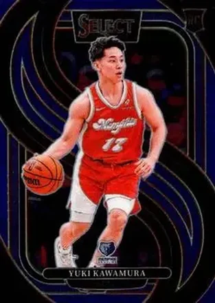 2024-25 Panini Select #168 - Yuki Kawamura - Memphis Grizzlies