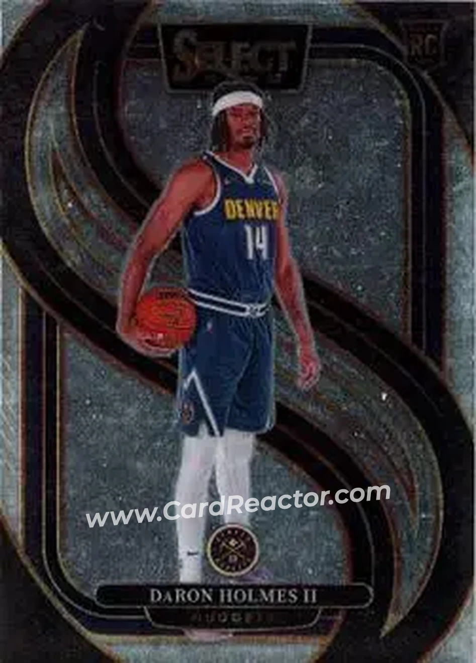 2024-25 Panini Select #173 - DaRon Holmes II - Denver Nuggets - Front 2024-25 Panini Select #173 - DaRon Holmes II - Denver Nuggets - Front