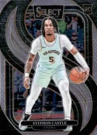 2024-25 Panini Select #175 - Stephon Castle - San Antonio Spurs