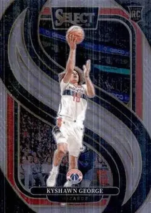 2024-25 Panini Select #177 - Kyshawn George - Washington Wizards