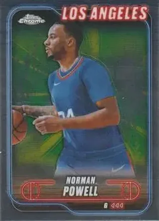 2024-25 Topps Chrome #176 - Norman Powell - Los Angeles Clippers