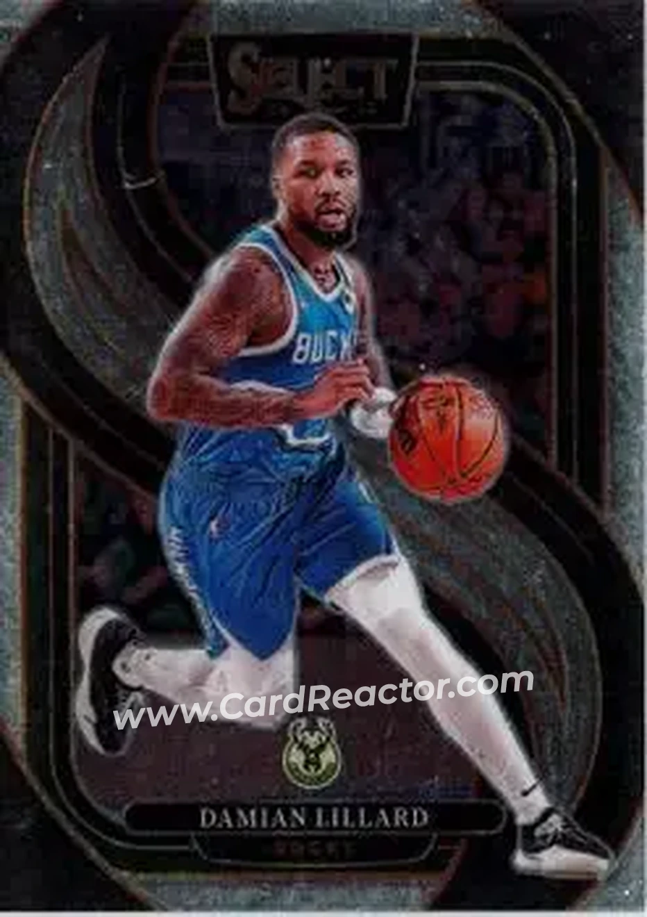 2024-25 Panini Select #145 - Damian Lillard - Milwaukee Bucks - Front