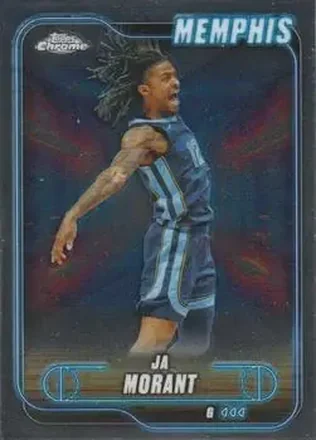 2024-25 Topps Chrome #188 - Ja Morant - Memphis Grizzlies