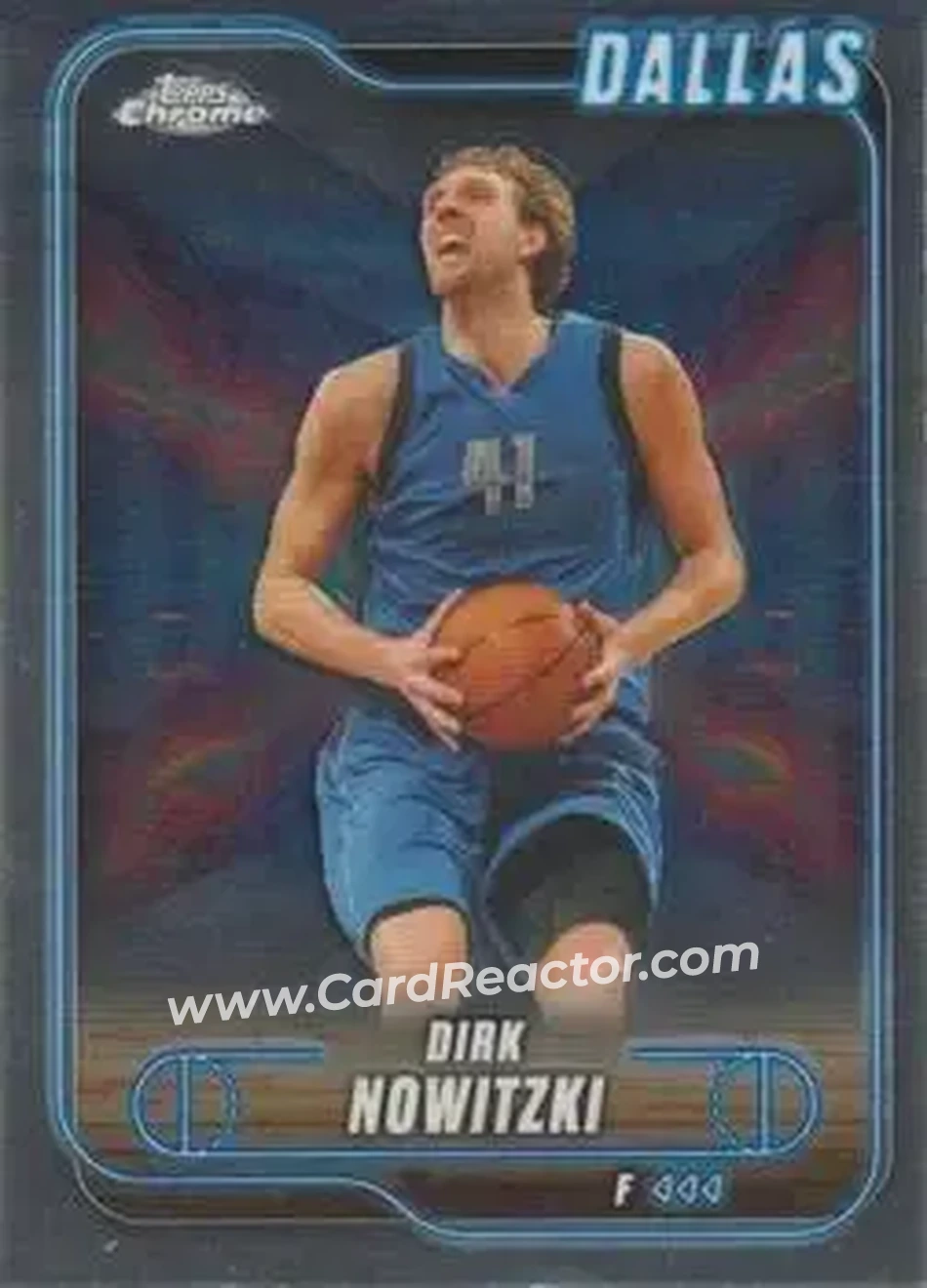2024-25 Topps Chrome #197 - Dirk Nowitzki - Dallas Mavericks - Front