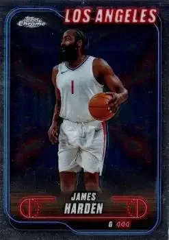 2024-25 Topps Chrome feature card