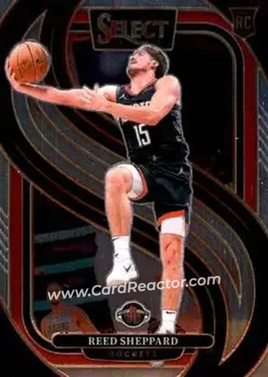 2024-25 Panini Select #181 - Reed Sheppard - Houston Rockets - Front