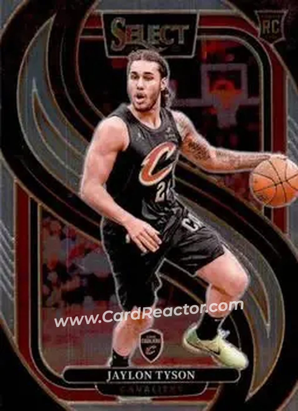 2024-25 Panini Select #182 - Jaylon Tyson - Cleveland Cavaliers - Front