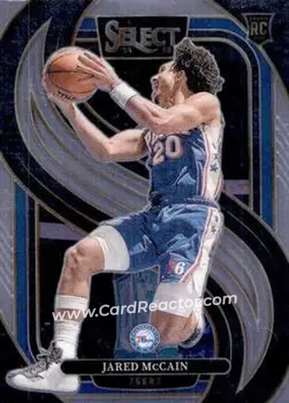 2024-25 Panini Select #184 - Jared McCain - Philadelphia 76ers - Front