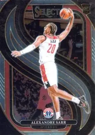 2024-25 Panini Select #185 - Alex Sarr - Washington Wizards