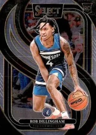 2024-25 Panini Select #187 - Rob Dillingham - Minnesota Timberwolves