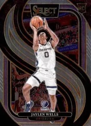 2024-25 Panini Select #188 - Jaylen Wells - Memphis Grizzlies