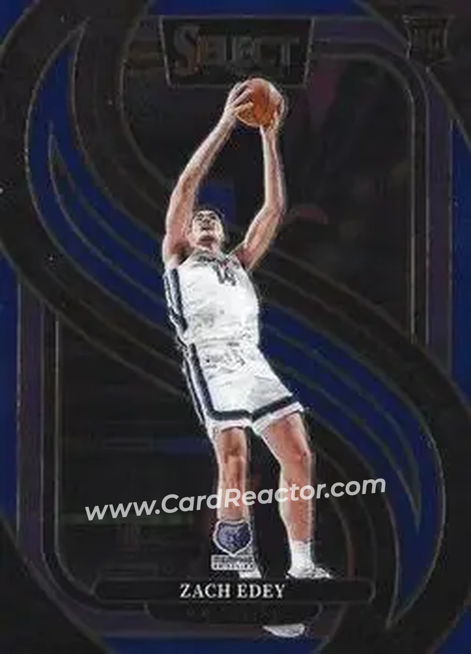 2024-25 Panini Select #192 - Zach Edey - Memphis Grizzlies - Front