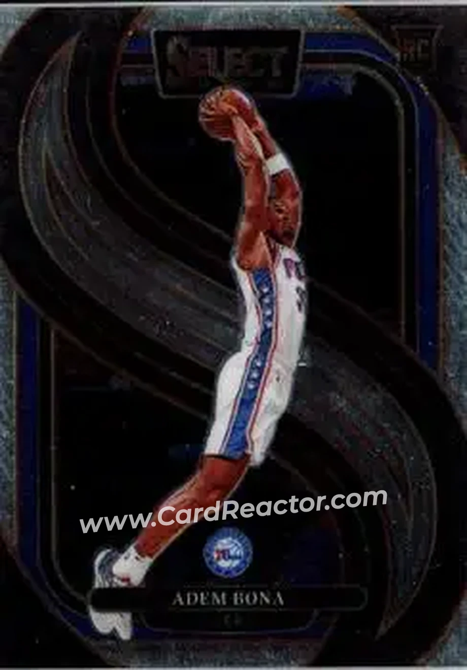 2024-25 Panini Select #196 - Adem Bona - Philadelphia 76ers - Front