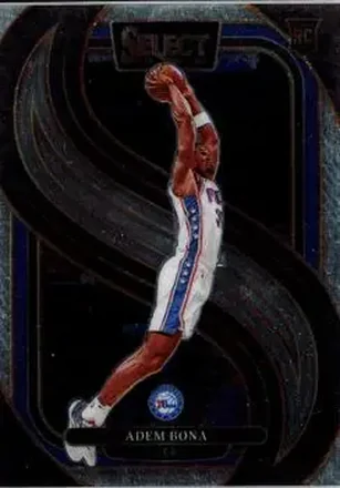2024-25 Panini Select #196 - Adem Bona - Philadelphia 76ers 2024-25 Panini Select #196 - Adem Bona - Philadelphia 76ers