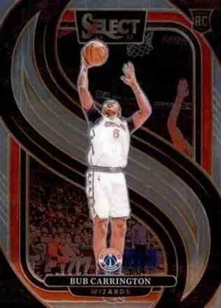 2024-25 Panini Select #197 - Bub Carrington - Washington Wizards 2024-25 Panini Select #197 - Bub Carrington - Washington Wizards