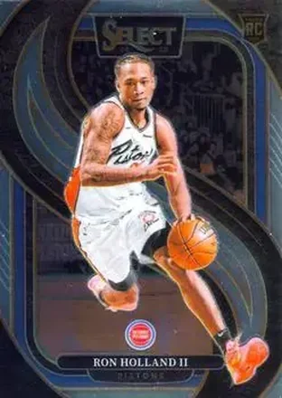 2024-25 Panini Select #198 - Ron Holland II - Detroit Pistons 2024-25 Panini Select #198 - Ron Holland II - Detroit Pistons