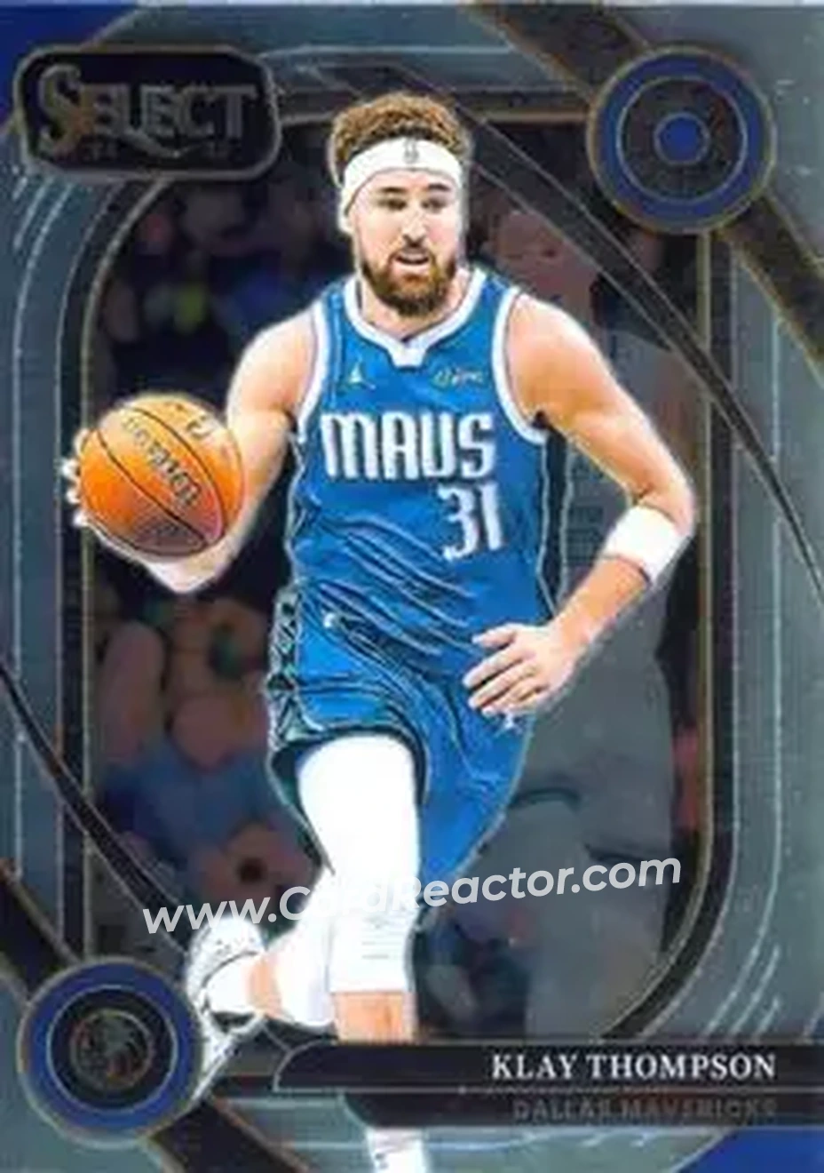 2024-25 Panini Select #207 - Klay Thompson - Dallas Mavericks - Front 2024-25 Panini Select #207 - Klay Thompson - Dallas Mavericks - Front