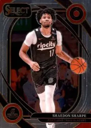 2024-25 Panini Select #244 - Shaedon Sharpe - Portland Trail Blazers 2024-25 Panini Select #244 - Shaedon Sharpe - Portland Trail Blazers