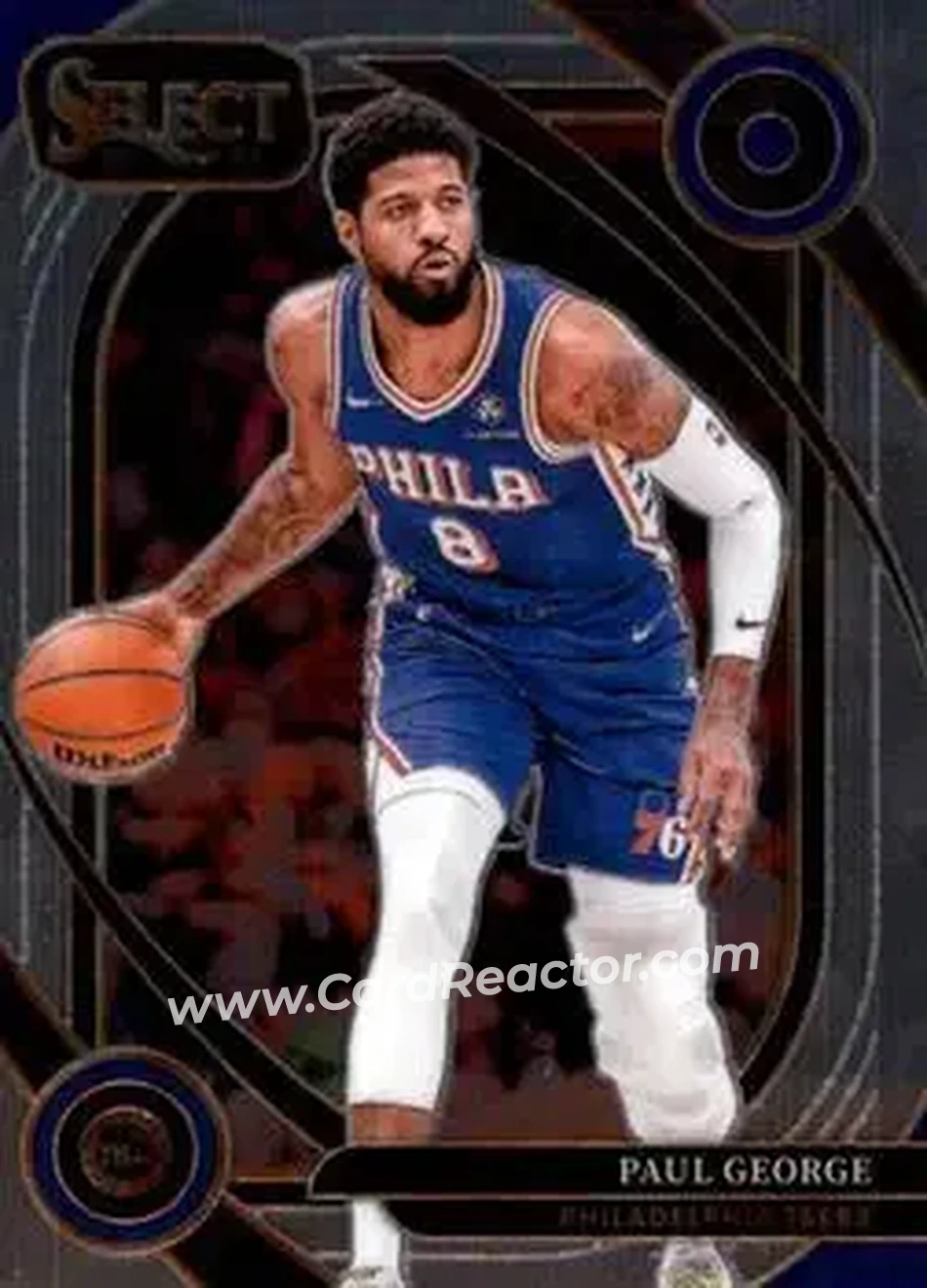 2024-25 Panini Select #245 - Paul George - Philadelphia 76ers - Front