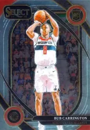 2024-25 Panini Select #266 - Bub Carrington - Washington Wizards 2024-25 Panini Select #266 - Bub Carrington - Washington Wizards