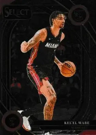 2024-25 Panini Select #273 - Kel'el Ware - Miami Heat