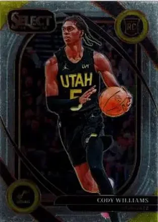 2024-25 Panini Select #296 - Cody Williams - Utah Jazz 2024-25 Panini Select #296 - Cody Williams - Utah Jazz