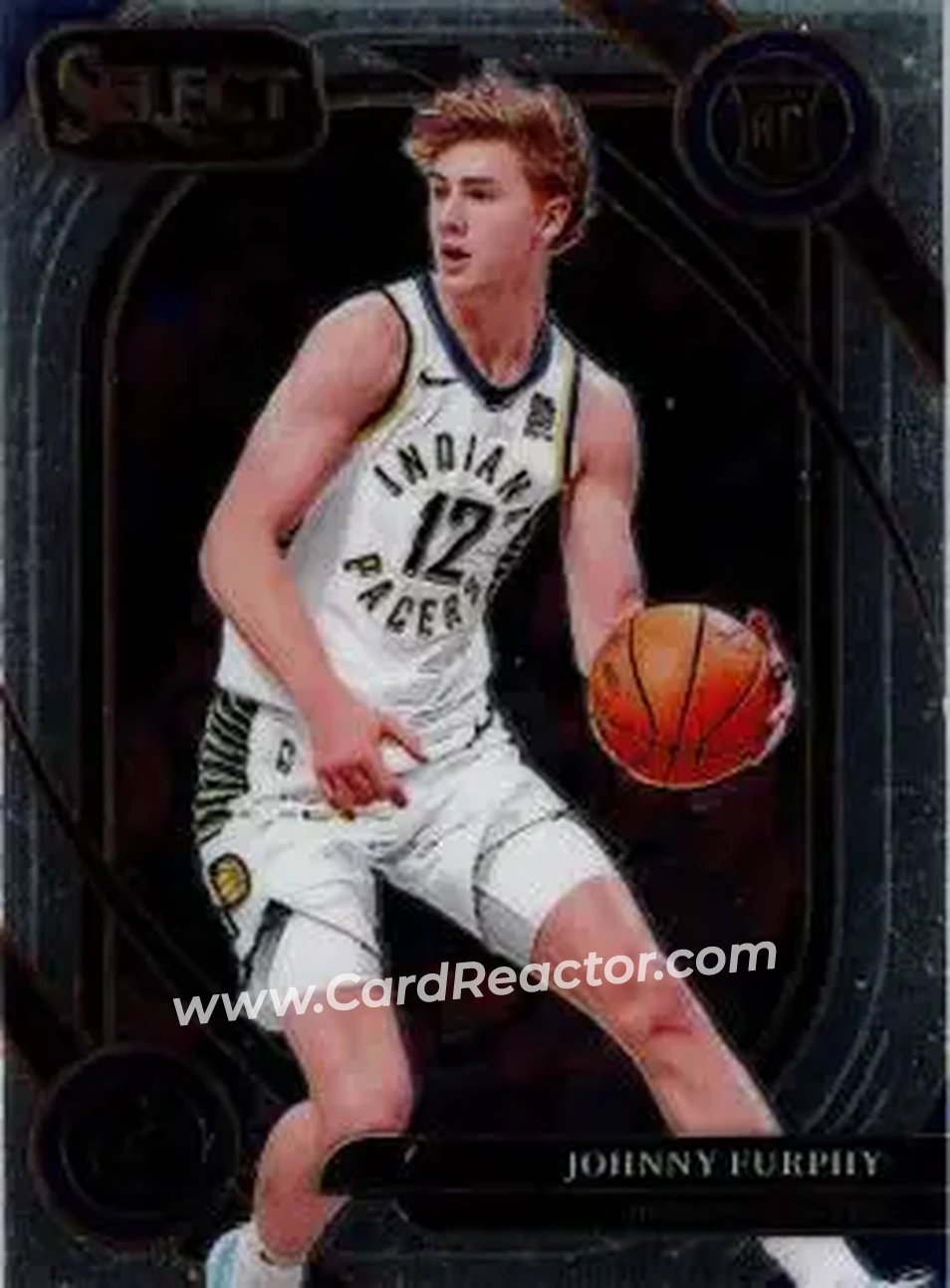 2024-25 Panini Select #297 - Johnny Furphy - Indiana Pacers - Front