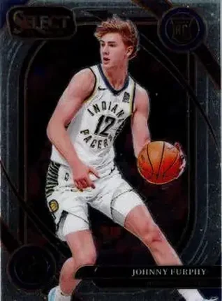 2024-25 Panini Select #297 - Johnny Furphy - Indiana Pacers