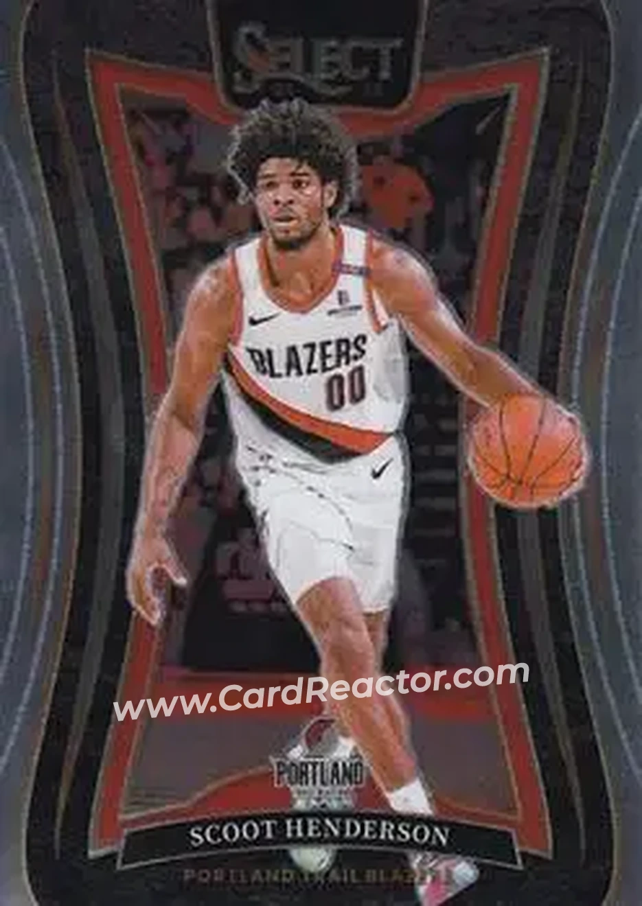 2024-25 Panini Select #306 - Scoot Henderson - Portland Trail Blazers - Front