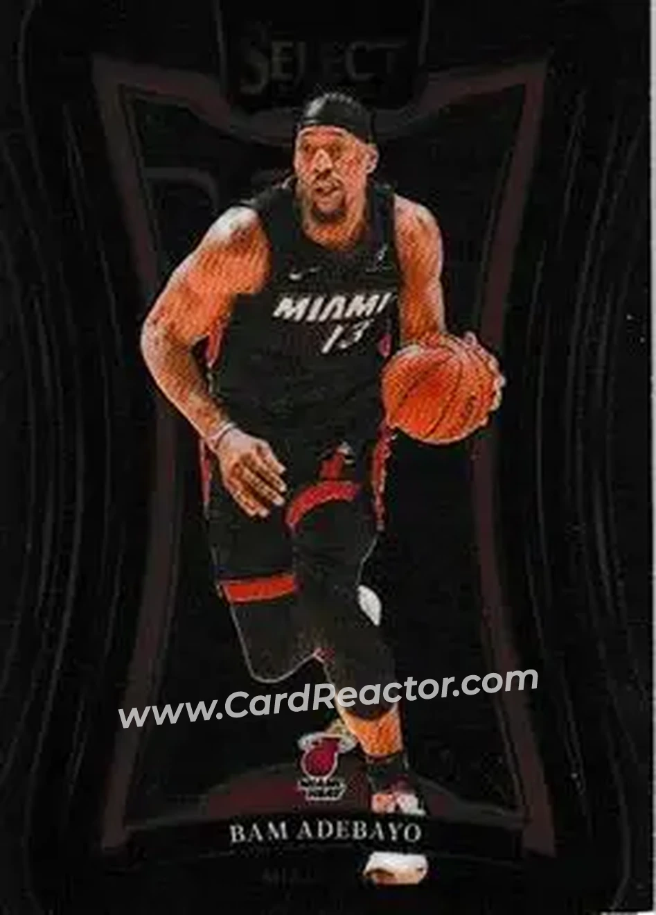 2024-25 Panini Select #334 - Bam Adebayo - Miami Heat - Front