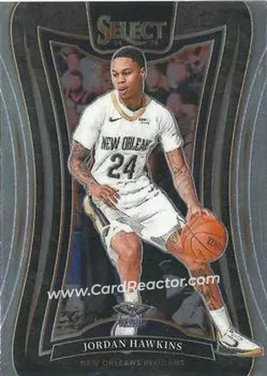 2024-25 Panini Select #348 - Jordan Hawkins - New Orleans Pelicans - Front