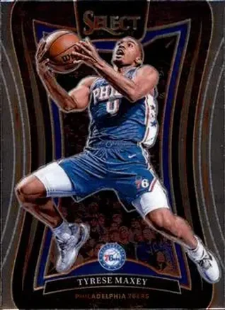 2024-25 Panini Select #364 - Tyrese Maxey - Philadelphia 76ers 2024-25 Panini Select #364 - Tyrese Maxey - Philadelphia 76ers