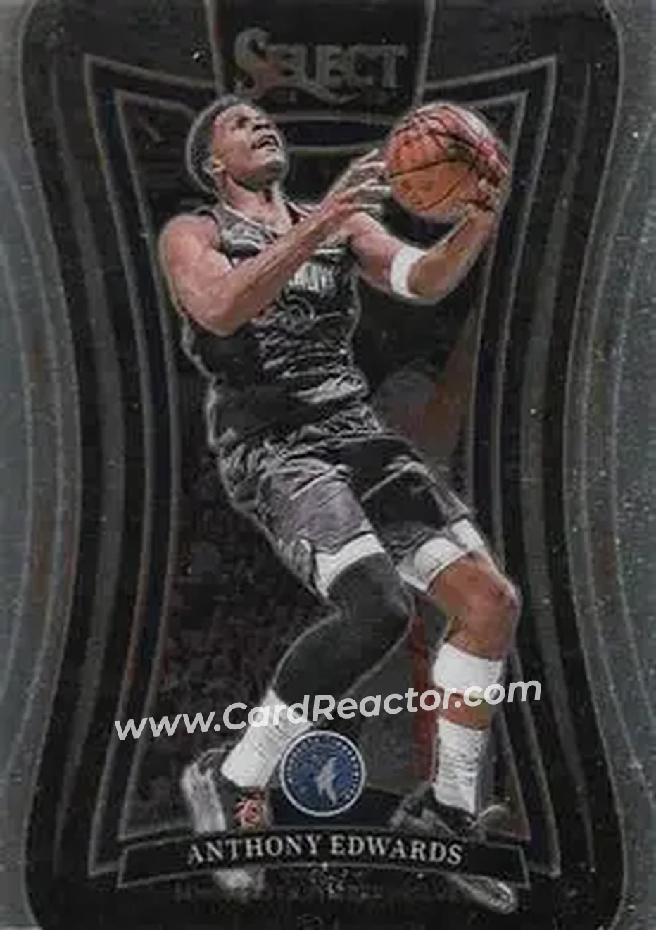 2024-25 Panini Select #365 - Anthony Edwards - Minnesota Timberwolves - Front