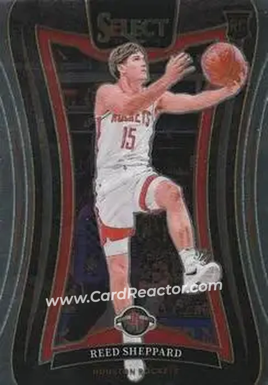2024-25 Panini Select #366 - Reed Sheppard - Houston Rockets - Front