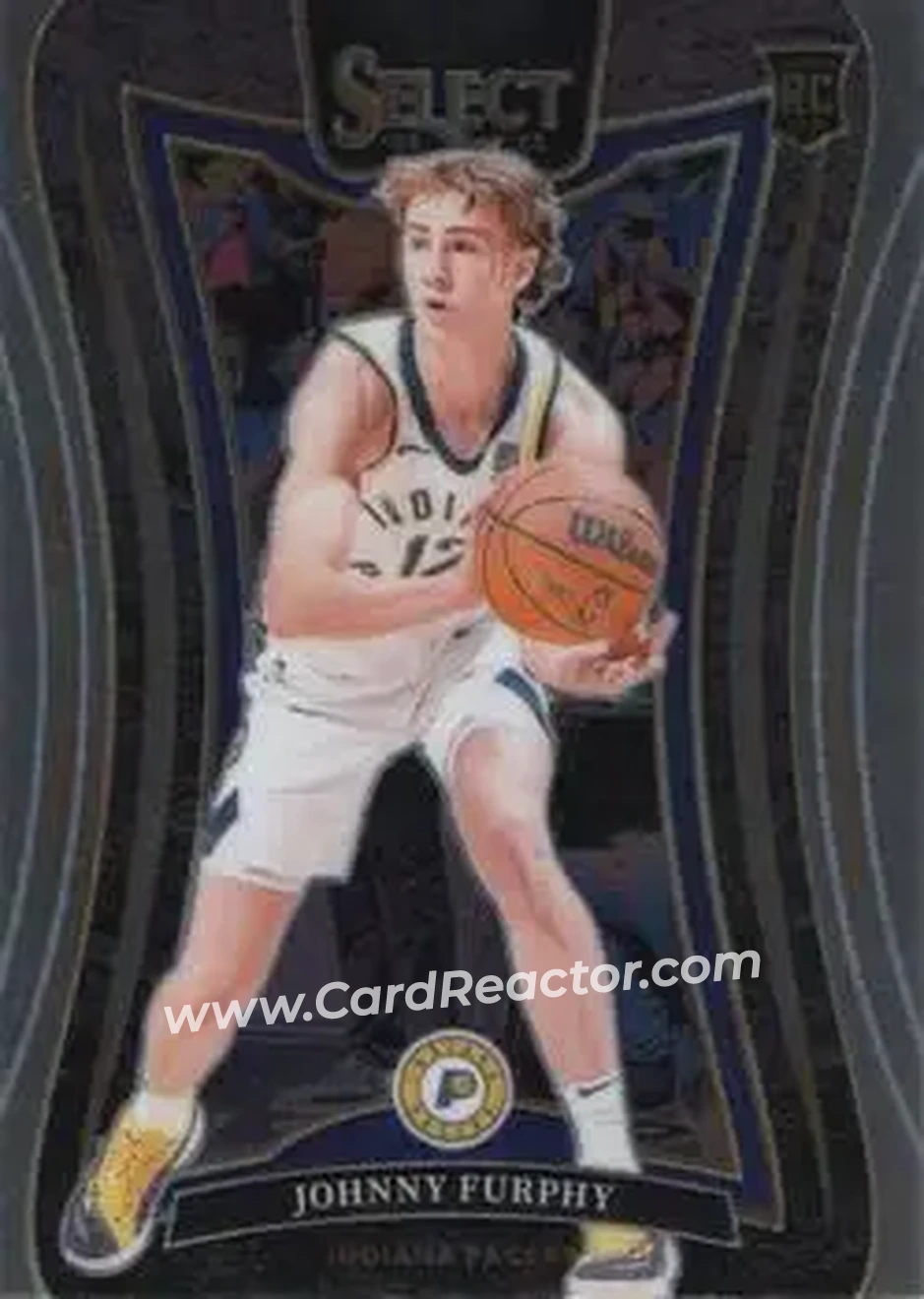 2024-25 Panini Select #367 - Johnny Furphy - Indiana Pacers - Front