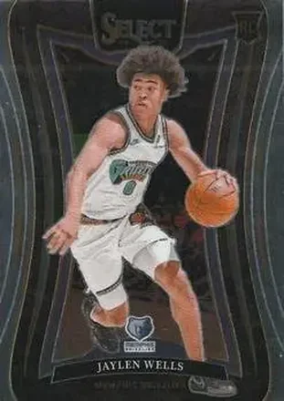 2024-25 Panini Select #371 - Jaylen Wells - Memphis Grizzlies