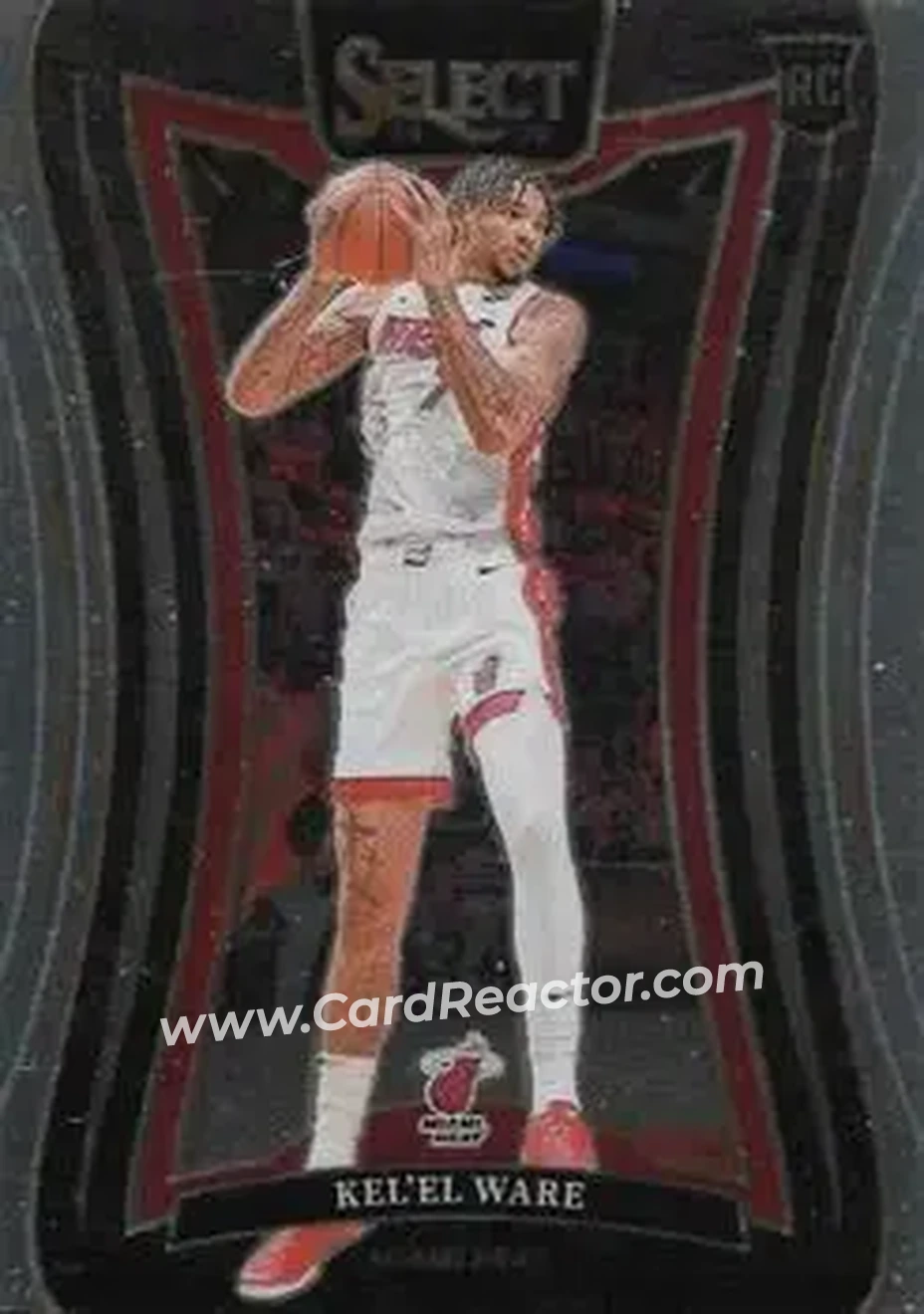 2024-25 Panini Select #372 - Kel'el Ware - Miami Heat - Front