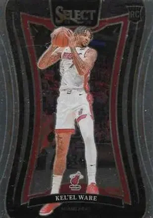 2024-25 Panini Select #372 - Kel'el Ware - Miami Heat