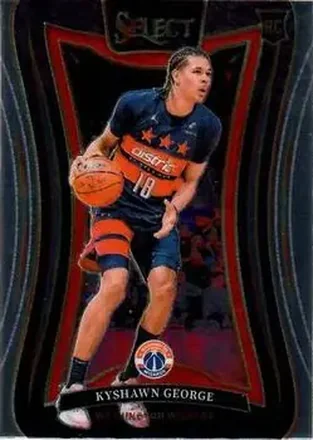 2024-25 Panini Select #374 - Kyshawn George - Washington Wizards