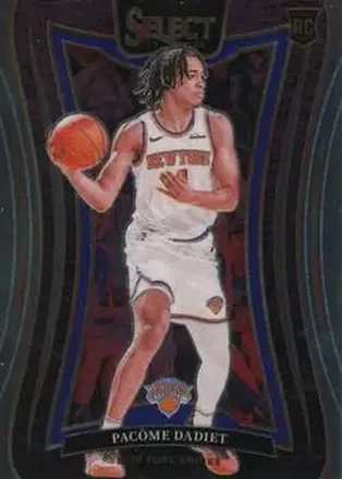 2024-25 Panini Select #375 - Pacome Dadiet - New York Knicks