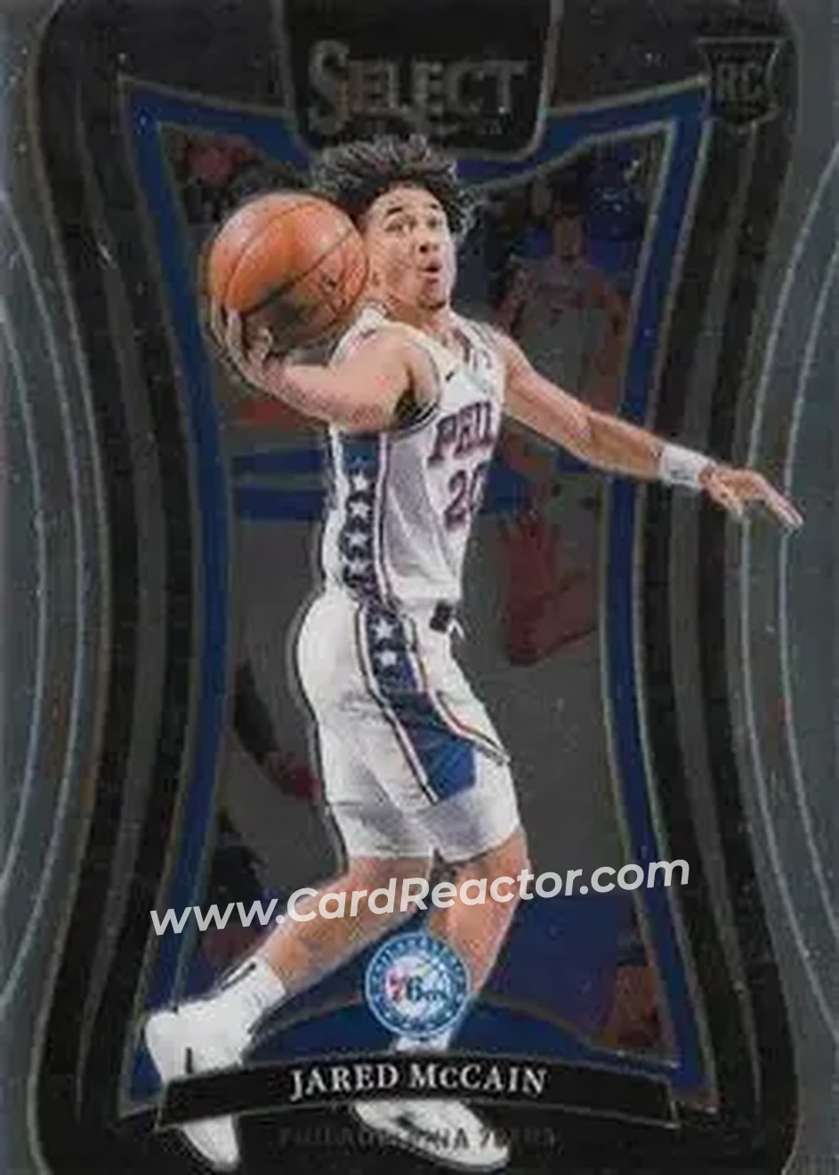 2024-25 Panini Select #393 - Jared McCain - Philadelphia 76ers - Front